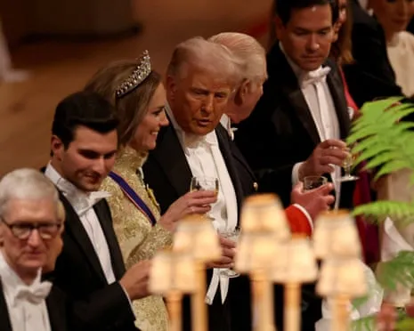 Placement Puzzles: Strategic Neighbors at Trump’s Windsor Banquet?